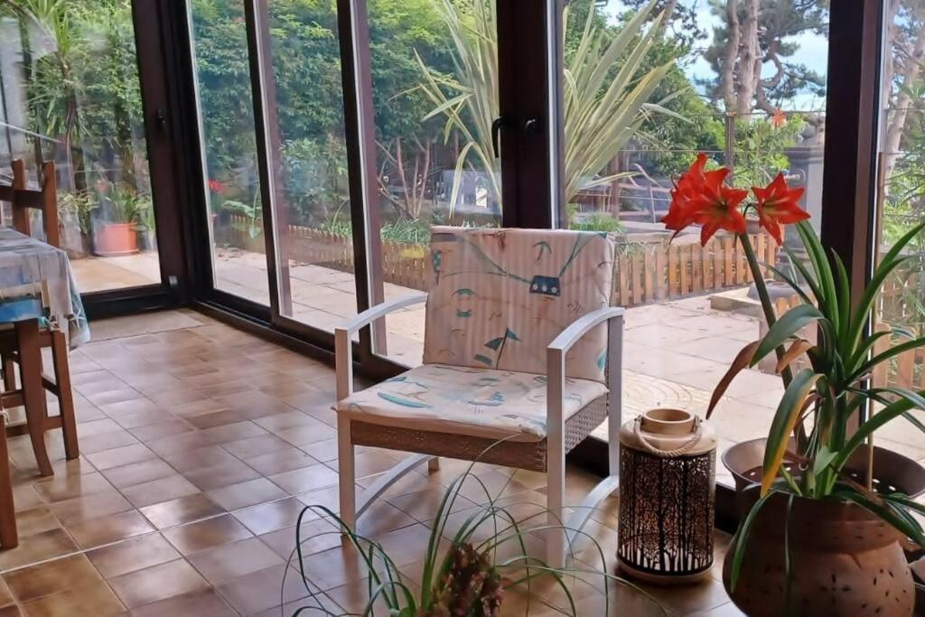 Brezza Marina - Appartamento In Villa Fronte Mare Трієст Екстер'єр фото